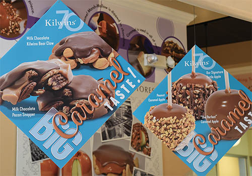 MUSE Advertising Awards - Kilwins Fall in-store promotion